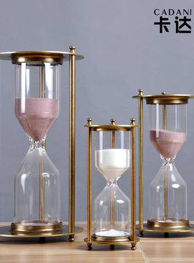 送女友金属时间30/60分钟摆件