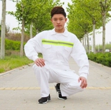 Чистое хлопок соединенное рабочее обслуживание длинно -насыщенные верфьеры экипажа экипаж распылитель