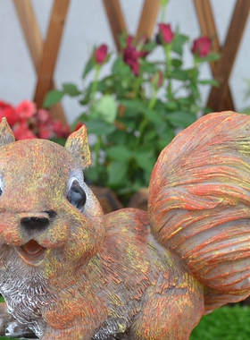 包邮户外庭院园艺动物树脂摆饰