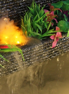 欧式风庭院门厅喷泉造景创意装饰