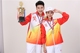 Quần áo thể thao thành viên 2018 phù hợp với nam và nữ thể thao để nhận giải thưởng trò chơi thể thao chơi trang phục trong mơ của Trung Quốc - Thể thao sau bộ thể thao đẹp Thể thao sau