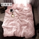 Chăn bông dệt kim sọc đơn giản đôi chăn bông bao gồm Tân Cương Tianyi bông cotton - Quilt Covers 	bộ chăn phao ga gối Quilt Covers