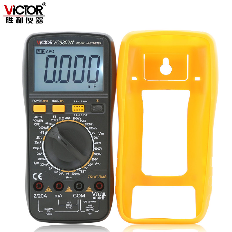 胜利vc9801a+/ 2a 土猫网万用表