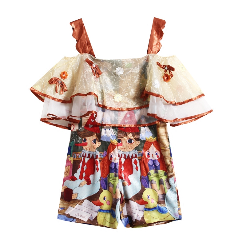 连体裤女泰国潮牌背带裤裙沙滩短裙 魅影仙女连衣裙