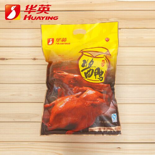 华英酱鸭 五香鸭河南特产卤鸭酱香零食小吃 卤味熟食送礼美食350g - 图0