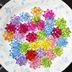 Trẻ nhỏ Acrylic Crystal Sun Flower Đính cườm Cô bé Sáng tạo DIY Vòng cổ Trang sức Đồ chơi - Handmade / Creative DIY làm đồ chơi mầm non Handmade / Creative DIY