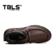TBLS / Tang Bolais Giày nam mùa đông Giày cao cổ nam Giày da Anh Martin Boots Giày nam dụng cụ - Giày ống giày boot nam da bò Giày ống