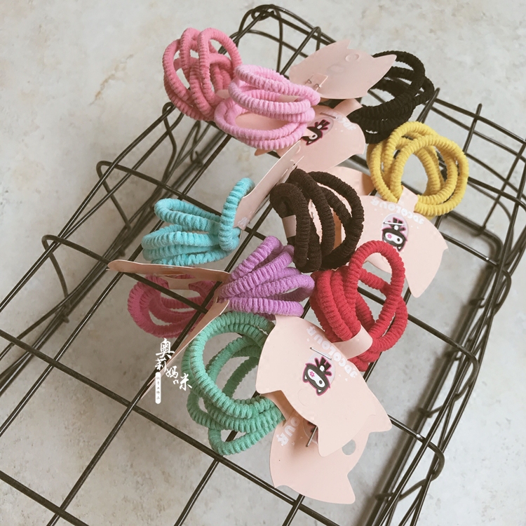 3.0cm适合中大童 敲软不伤发儿童发圈 扎头发女童头绳头饰发饰 - 图0