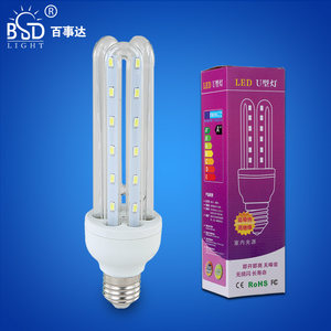BD照明led灯泡e27螺口2U3U家用LED灯泡LED照明玉米灯螺旋单灯