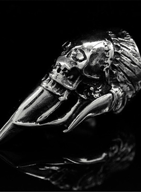 鹰嘴防身戒指女生钛钢武器防狼男