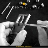 TIMAZE TTI-350 Titanium Buckle Belt Inspirs Inspirs дизайн подлинный