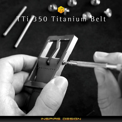 TIMAZE TTI-350 Titanium Buckle Belt Inspirs Inspirs дизайн подлинный