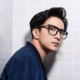 Xue Zhiqian với kính nam gọng kính đen đầy đủ khung kính gọng kính mắt nữ mặt lớn đã hoàn thành khung kính cận thị - Kính khung