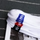 Quần cotton chải kỹ đế bằng vải hộp chữ thủy triều vớ trắng kiểm soát cá tính phần mỏng miệng nông thoải mái dễ thương - Vớ hàng tuần Vớ hàng tuần