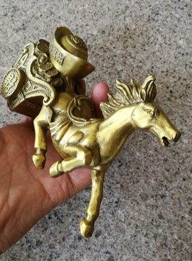 纯铜黄金万两元宝招财风水工艺品