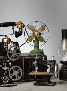 创意复古咖啡厅家居欧式风摆件