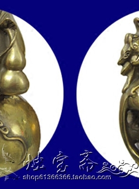 葫芦貔貅金蟾纯铜质子孙福禄摆件