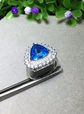 925纯银戒指空托667788到