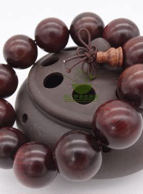 越南黄花梨文玩佛珠手链