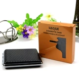 Мужской ультратонкий креативный металлический длинный портсигар