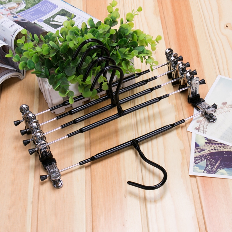 10只装加厚防滑浸塑裤架 家用成人无痕防滑衣架伸缩金属裤挂夹子,淘宝优惠券,粉丝福利购,淘宝优惠卷