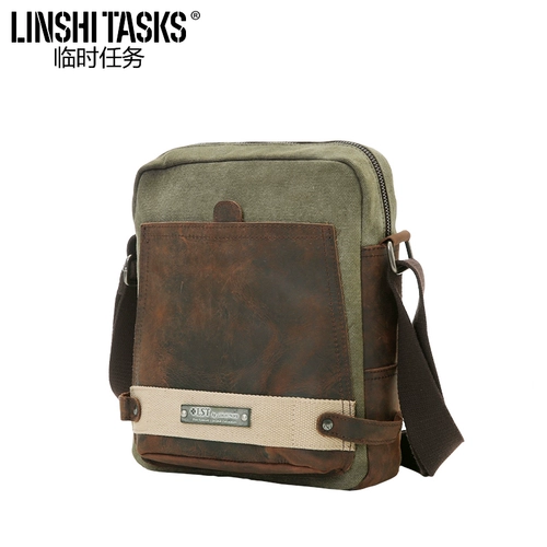 Сумка на одно плечо, шоппер, мужская портативная сумка через плечо, небольшая сумка