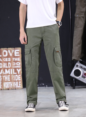 现货2021 Mens Military Cargo Pants FHigh Quality Casual Over