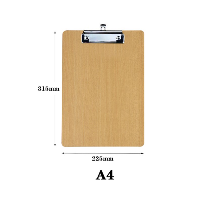 推荐A4A5 wood folder clipboard writing plate clamp pad sketc - 图2