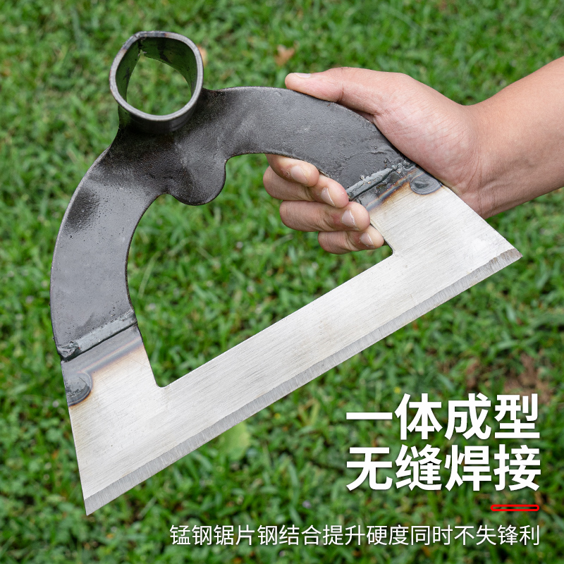 锄草锄头家用除草工具种菜铲草神器锰钢铲子挖地锄根农用农具大全-图1