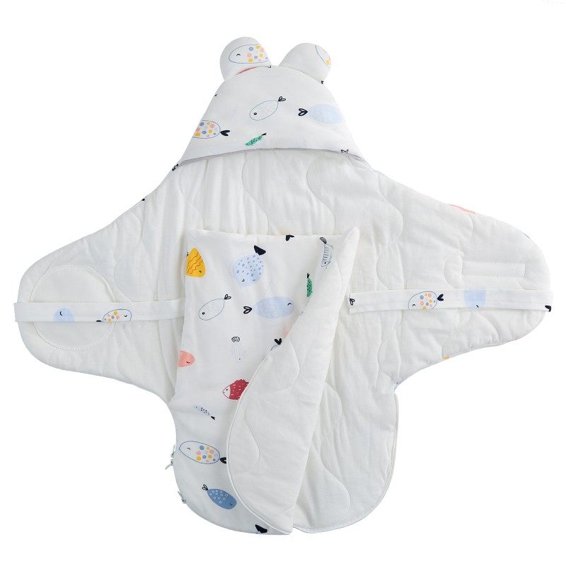 婴儿防惊跳襁褓春秋冬款睡袋新生儿宝宝包被出院抱被产房包单,淘宝优惠券,粉丝福利购,淘宝优惠卷