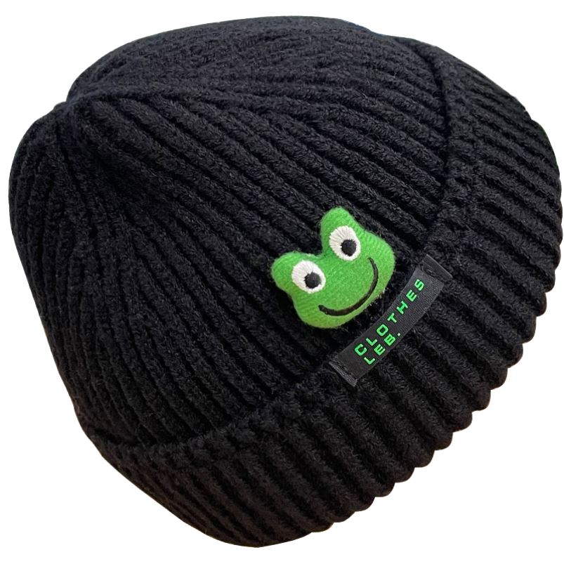 网红2023 Frog Hat Beanies Bonnet Hats for Women Men Beanie - 图3