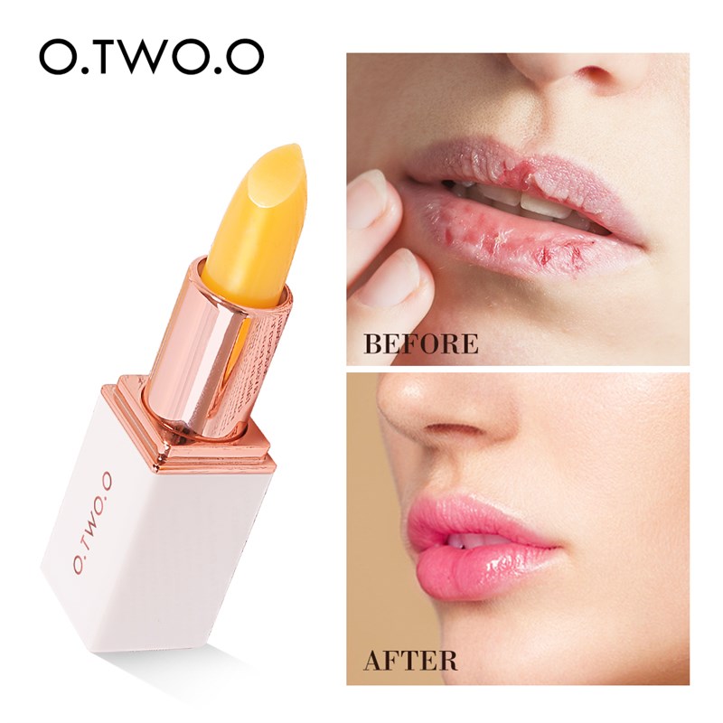 推荐O.TWO.O Colors Ever-changing Lip Balm Lipstick Long Last-图1