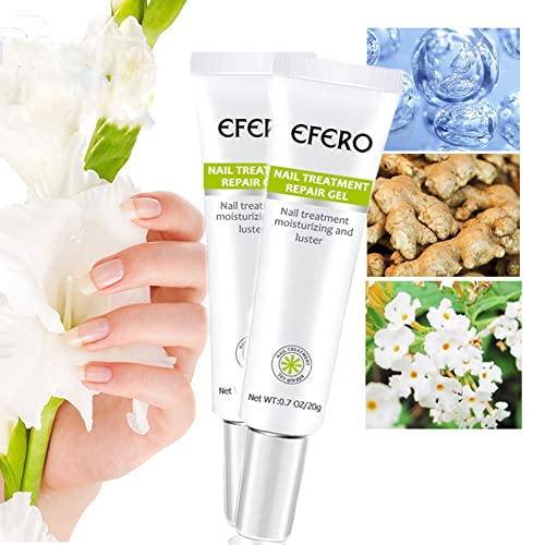 极速3 PCS efero Nail Treatment Repair Gel Nail Repair Cream - 图1