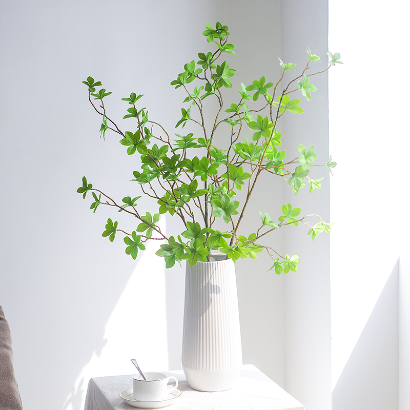 北欧仿真花假绿植马醉木摆件茶几餐桌日本吊钟植物装饰花假花树枝 - 图0