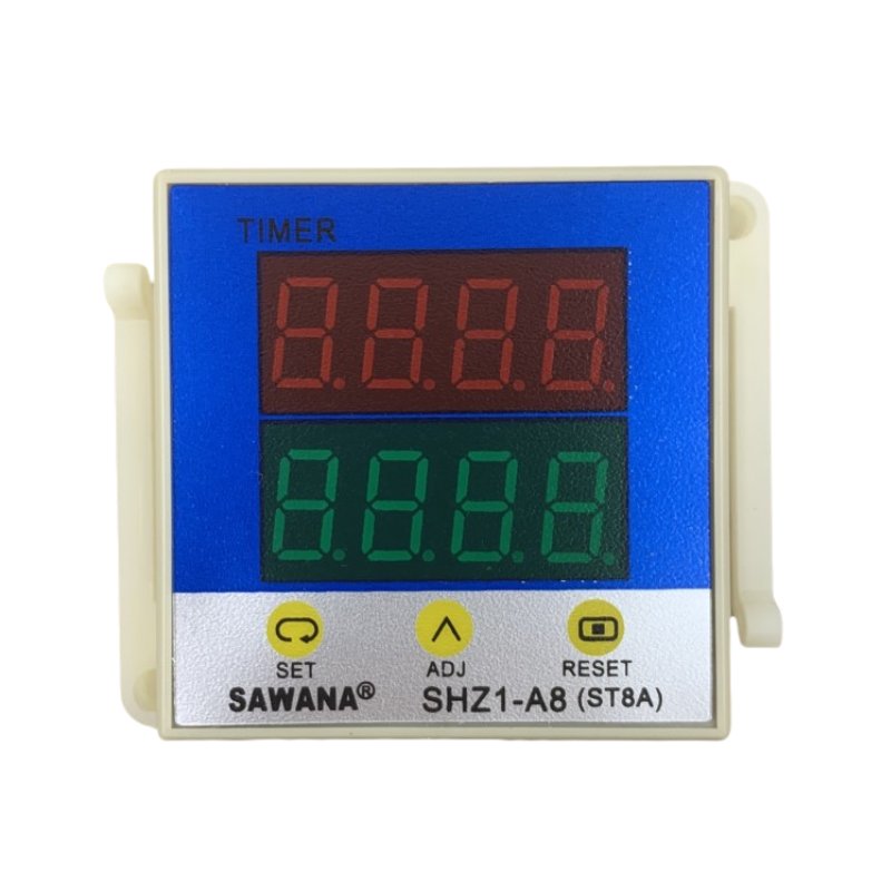 急速发货电器。SAWANA数显延时继电器SHZ1-继STA8数字双萤幕时间8-图2