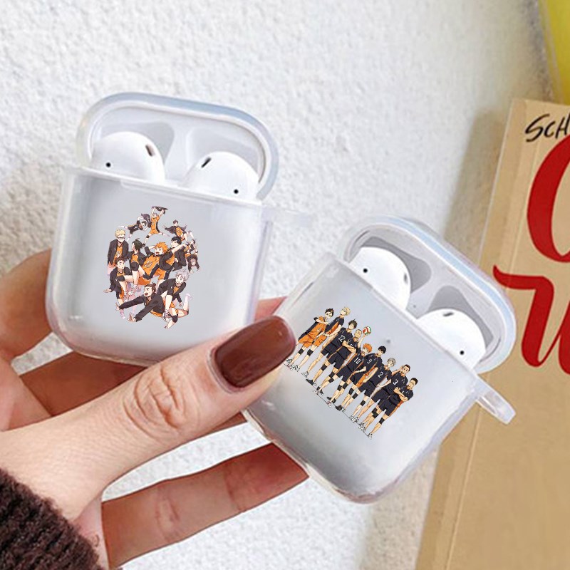 推荐Anime Haikyuu Hinata Attacks Case For Apple Airpods 2 1-图0