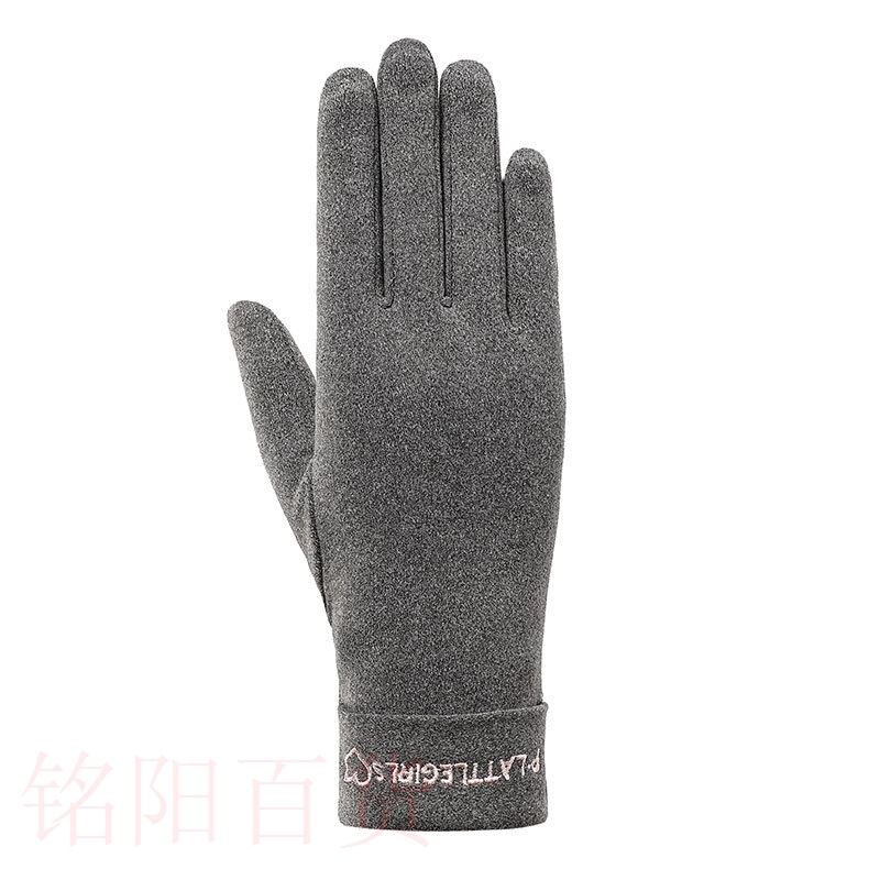 推荐Warm Gloves Lady Winter Winter Dedun Outdoor Korean vers - 图3
