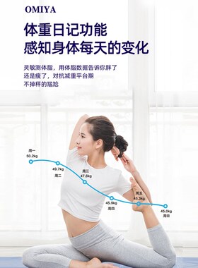 热销体重秤家用小型电子秤精准人体称体脂秤称重计减肥专用电子称