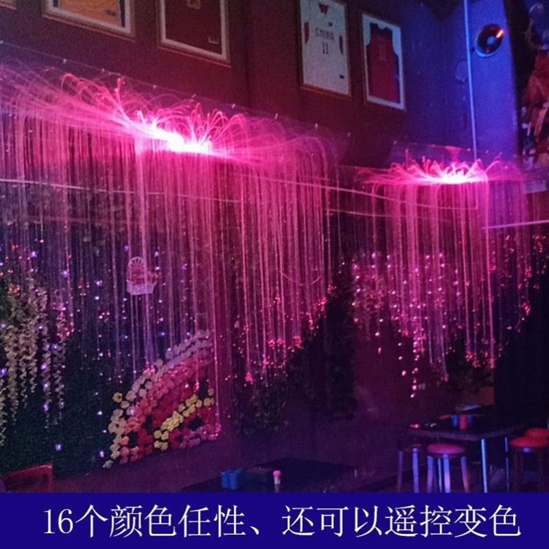 户现婚纤外场装饰氛围灯客厅酒店七彩光礼灯满天星酒吧星空走廊灯 - 图2