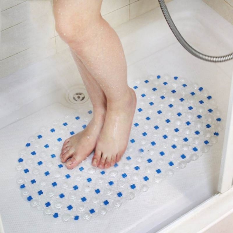 推荐1pcs Tub Bath Shower New 68x38cm Tub Clear Bubble Mat Sa - 图0