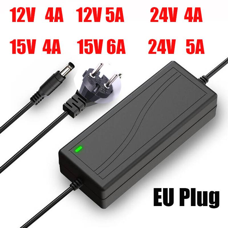 推荐AC 100V-240V to DC 12V 15V 24V 4A 5A 6A Switch Power Sup - 图0