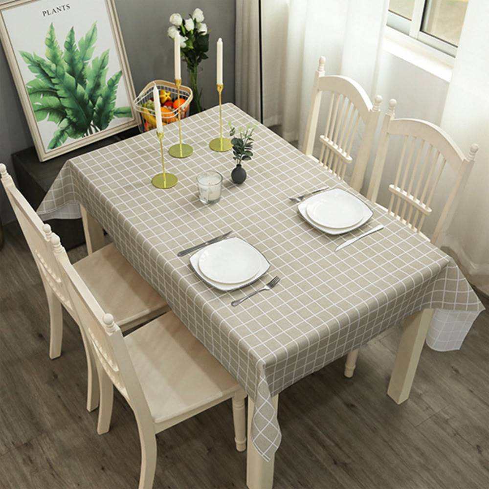 P C checderedVtablecloth, student tGable mat, Norkic tablecl - 图2