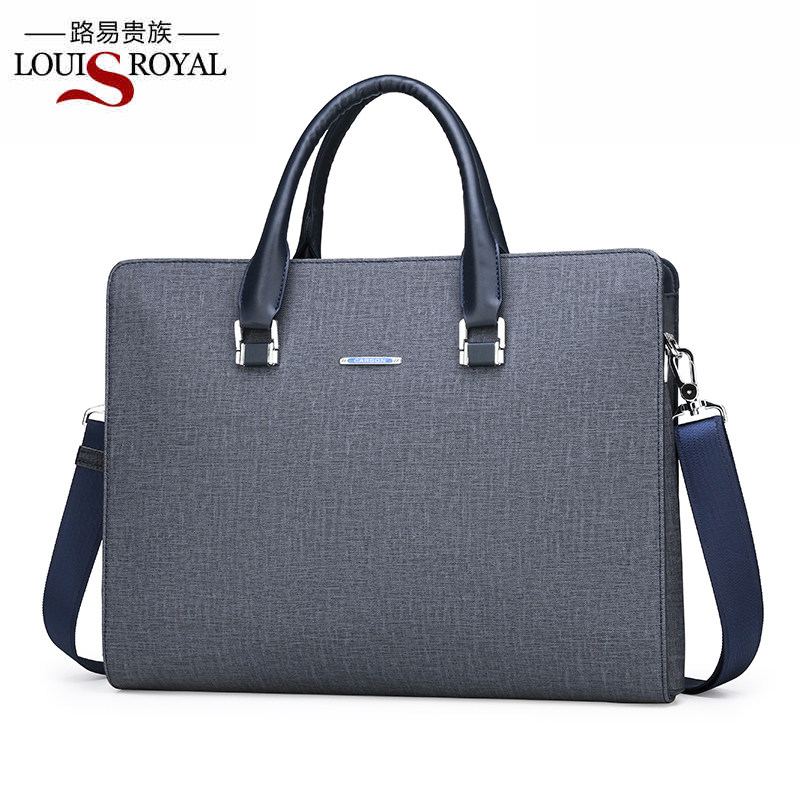 男士手提包横款男商务公文包单肩斜挎男包电脑文件包大容量手拎包,淘宝优惠券,粉丝福利购,淘宝优惠卷