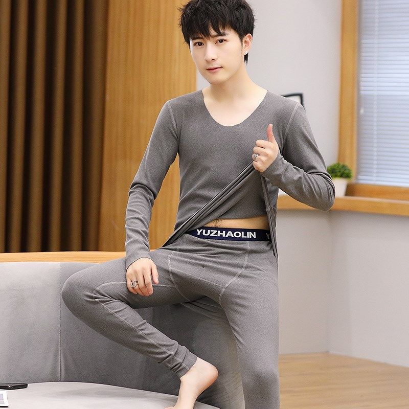 本命年德绒保暖内衣男套装秋冬季龙年红色秋衣秋裤贴身打底衫,淘宝优惠券,粉丝福利购,淘宝优惠卷