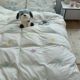 Li Meng Blue Sweet Star Cute Washed Cotton Four Y-Piece Set Full Cotton Bed Sheet Quilt Cover Bedding