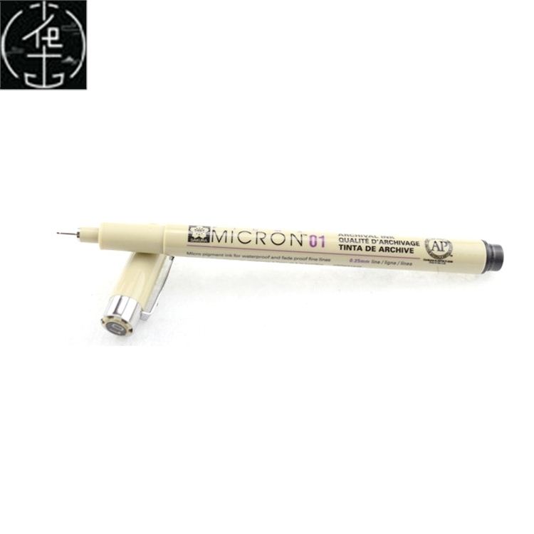 厂家Pigmad Micron Fine Line Pen 005 01 02 03 04 05 0810 BR - 图1