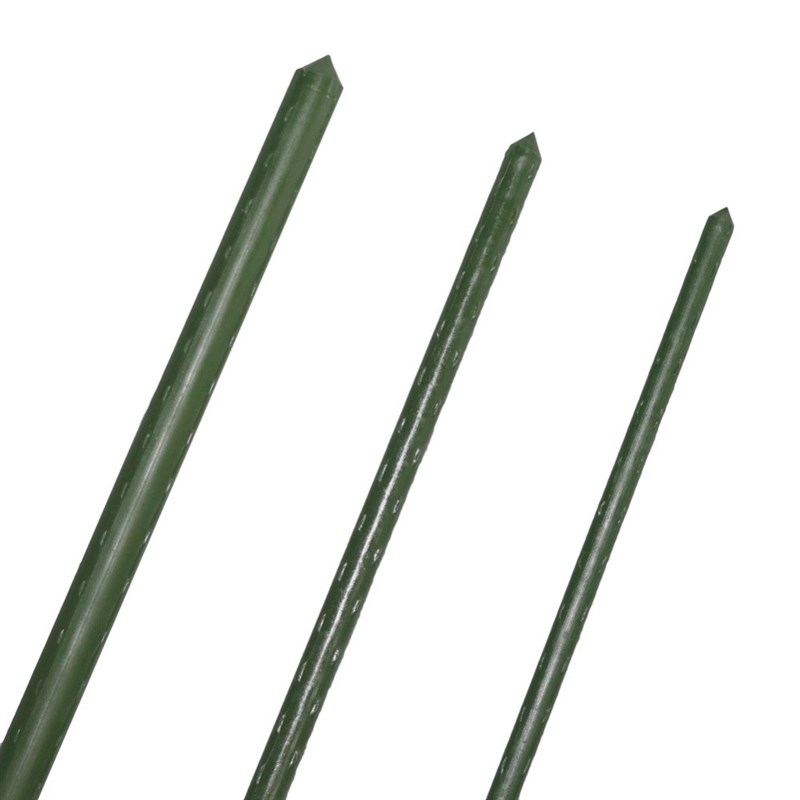 Plant Support Sturdy Stakes Plastic coated steel pipe Garden - 图0