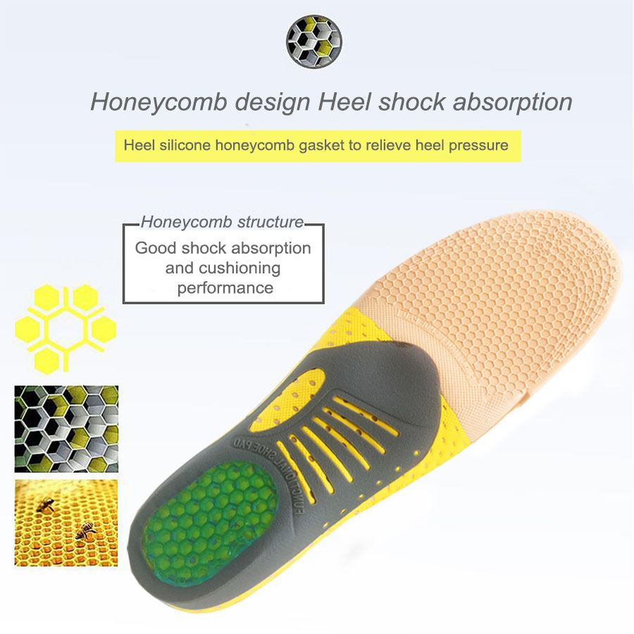 推荐PVC Orthopedic Insoles Orthotics flat foot Health Sole P - 图2