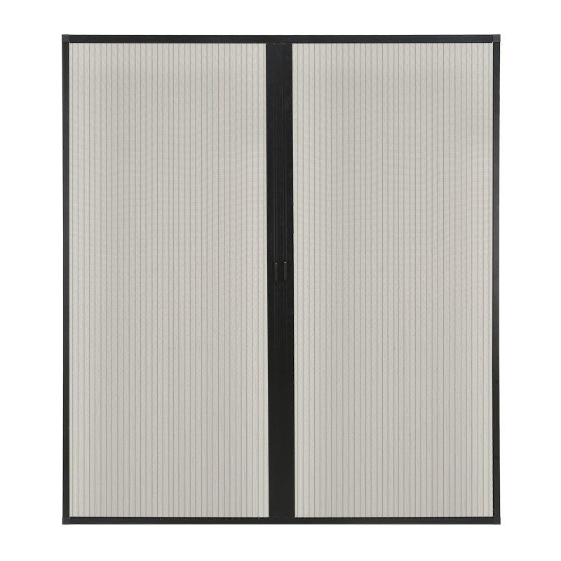 新款定制对开折叠纱门低轨隐形纱窗推拉伸缩风琴式防蚊防虫门帘铝,淘宝优惠券,粉丝福利购,淘宝优惠卷