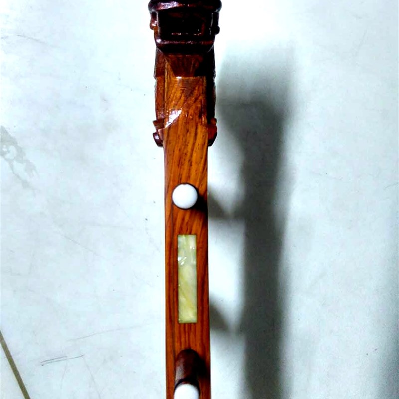 广东粤剧b粤曲珍贵的微凹黄檀高胡小叶红酸枝整筒特藏级高胡 - 图3